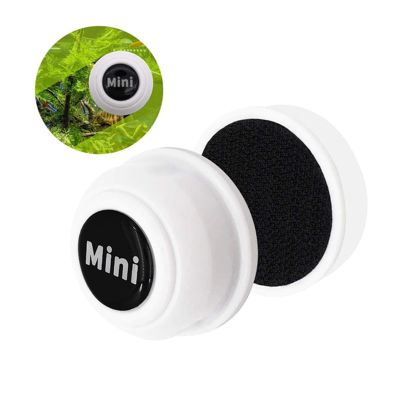 [Australia] - KASAN Algae Scrapers Aquarium Glass Cleaner Magnetic Brush Suitable for Small Fish Tank WHITE 