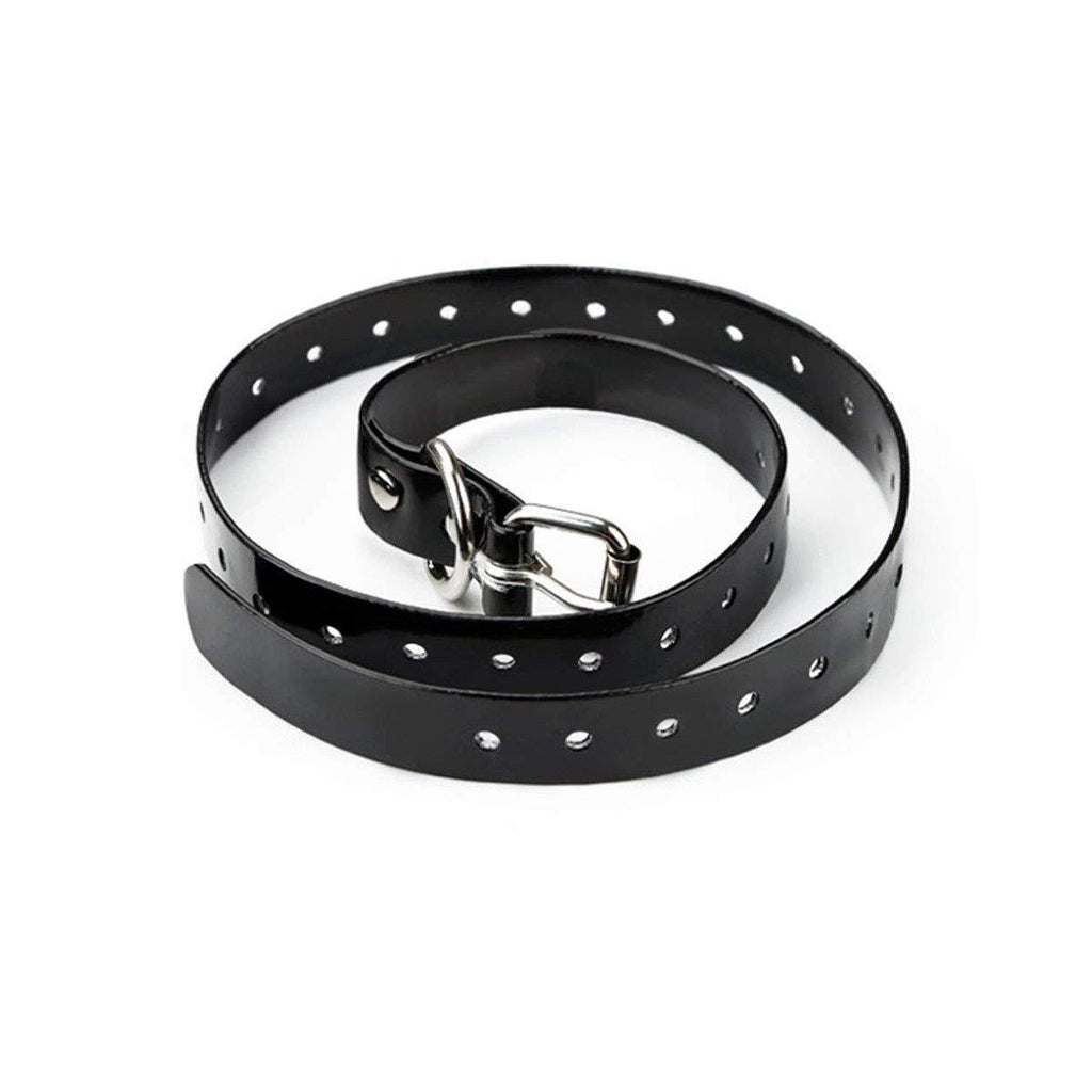 [Australia] - Replacement Dog Collar Belt for Most of Electric Training Shock Collar Receivers – Adjustable and Waterproof Strap for Barking Collar Fence - Pet TPU Collar Strap Black 