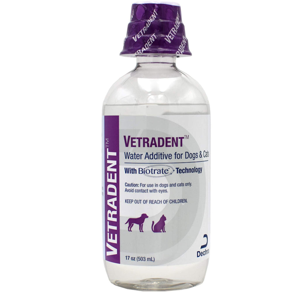 Dechra Vetradent Water Additive for Dogs and Cats 17 oz - PawsPlanet Australia