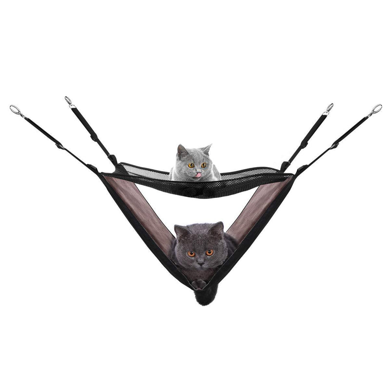 [Australia] - POPETPOP Cat Hammock Bed Pet Cage Hanging Bed for Cats/Small Dogs/Rabbits/Other Small Animals 