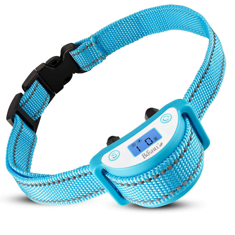 [Australia] - Boshel Dog Bark Collar - Newest Upgraded Anti Bark Electric Dog Collar - Beep, Vibration & Safe Humane Static Shock - For Small, Medium & Large Dogs - Rechargeable & Waterproof Pet Anti Barking Collar 