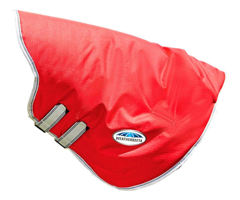 [Australia] - Weatherbeeta Comfitec Classic Lite Neck Cover Full Red/Silver/Navy 