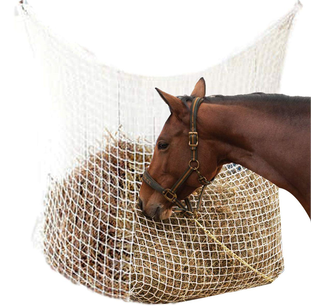 NRTFE Hay Net Slow Feed Bag for Horse Feeder Full Day Feeding 35"x31" - PawsPlanet Australia