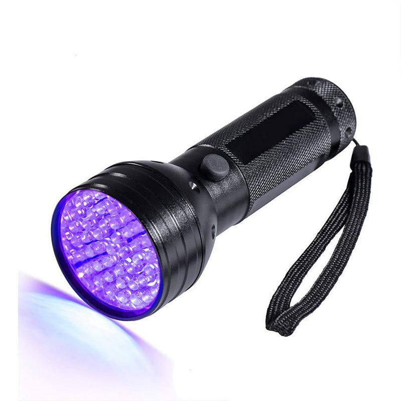 [Australia] - Grace Fun 51 UV Flasshlight LED Ultraviolet Handheld Aluminum Torch Light 395nM LED Blacklight Detector for Dog/Cat pet Urine Detector Stain,Bed Bug,Scorpion Hunting,Money Inspection 