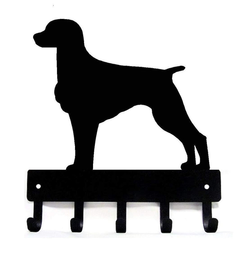 [Australia] - The Metal Peddler Brittany Key Rack Dog Leash Hanger - Large 9 inch Wide 