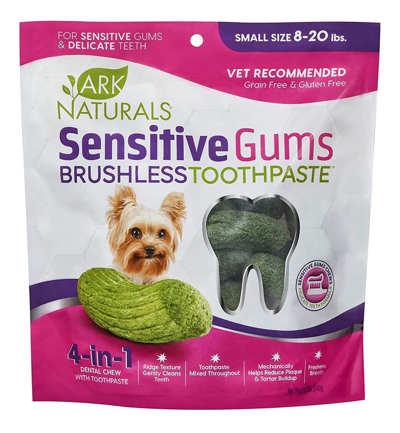 ARK NATURALS Brushless Toothpaste for Sensitive Gums, Dog Dental Chews for Small Breeds - PawsPlanet Australia