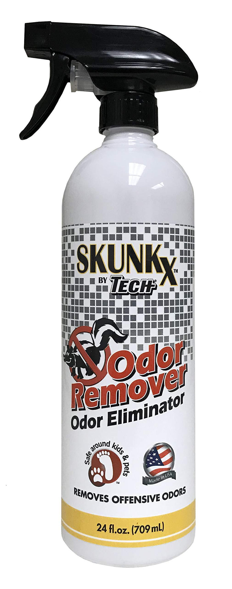 [Australia] - TECH Skunk-X Odor Eliminator Spray - Instant Odor Remover for Washable Fabrics and Indoor Spaces (24 Oz) 