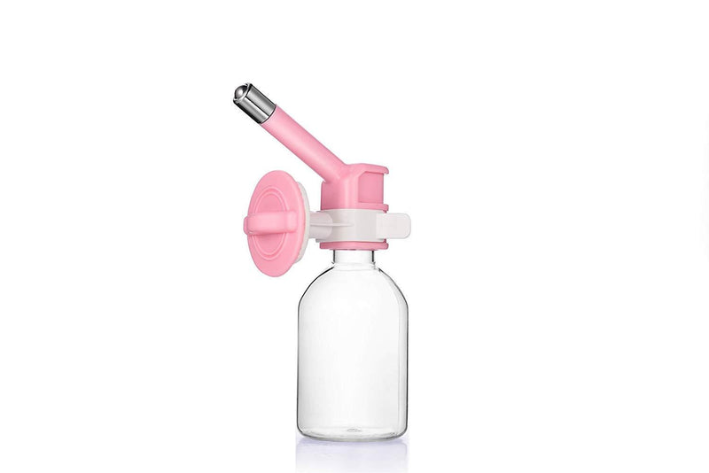 [Australia] - Hotumn Small Dog Dispenser Water Bottle No Drip Bottle Leak Proof Dog Water Kettle Automatic Water Drinking Feeder for Small Puppy Kitten and Rabbit Pink 