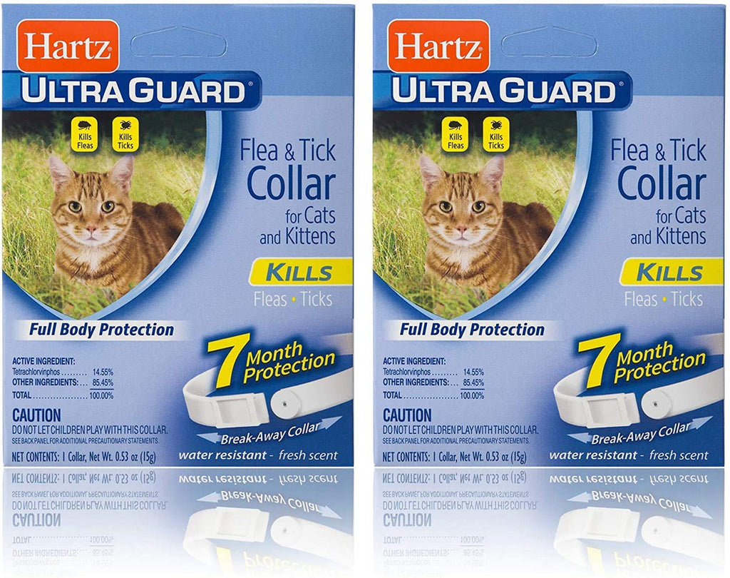 [Australia] - Hartz Ultra Guard Flea and Tick for Cat and Kitten Collar (2-Pack) 