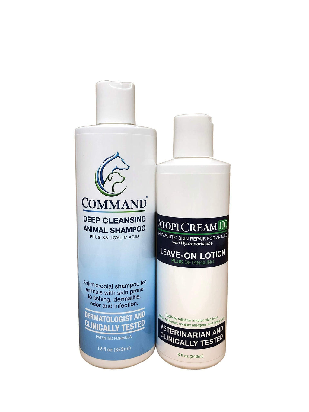 [Australia] - VetriMax Command Deep Cleansing Animal Shampoo ( 12 ounces) and AtopiCream HC 1% Hydrocortisone Leave-on Lotion ( 8 ounces) 