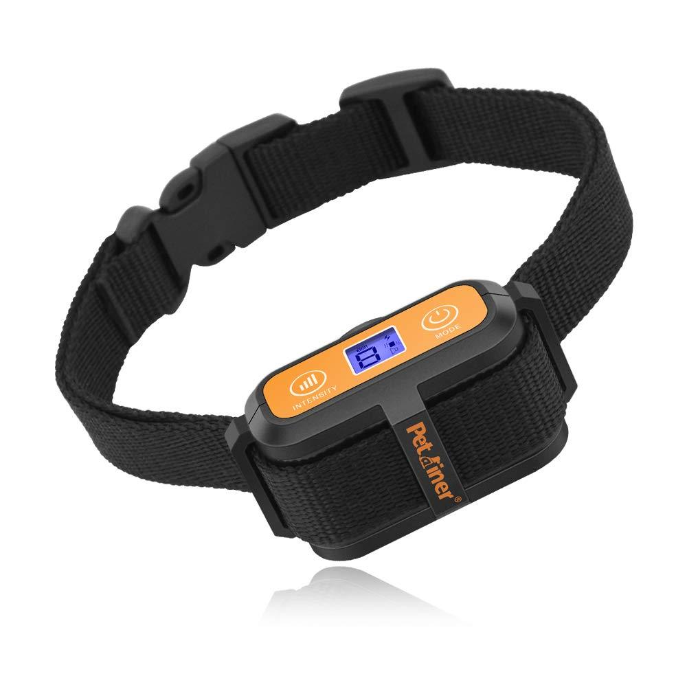 [Australia] - Petrainer Dog Bark Collar PET856 Waterproof No Bark Collar for Dogs with Beep Vibration and No Harm Dog Shock Collar Smart Detection Anti Bark Collars for Small Medium Large Dogs 