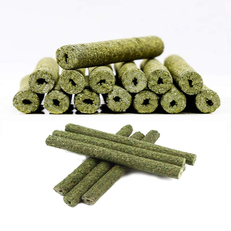 [Australia] - TAI JI 35pcs Timothy Hay Sticks Chew Toys for Guinea Pig Chinchillas Rabbit Hamsters Squirrel and Other Small Animals 