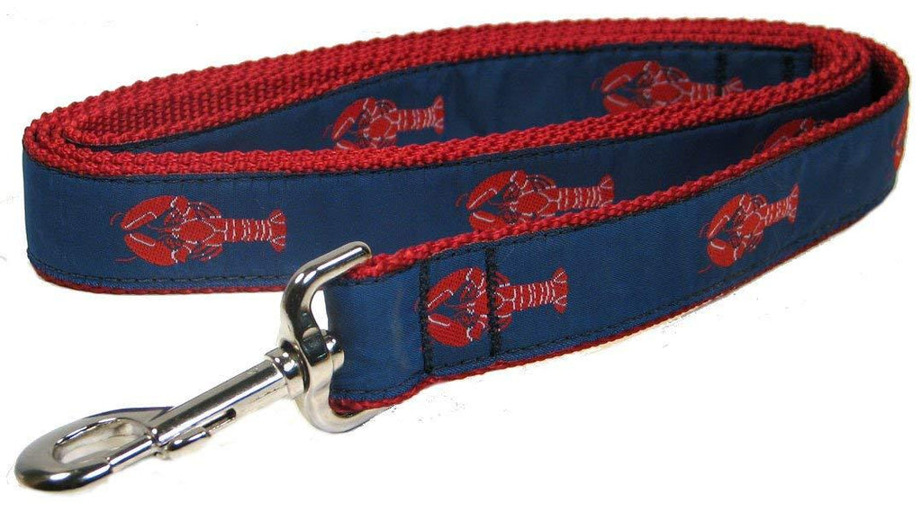 [Australia] - Preston Pet Dog Leash 6-Foot Lead Red Lobster 1.25 Inch Width 