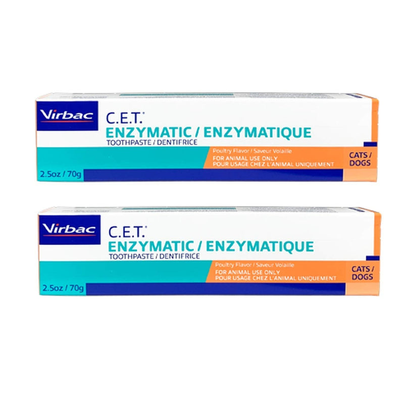 Virbac CET Poultry Toothpaste, 70 gm (2 Pack) - PawsPlanet Australia