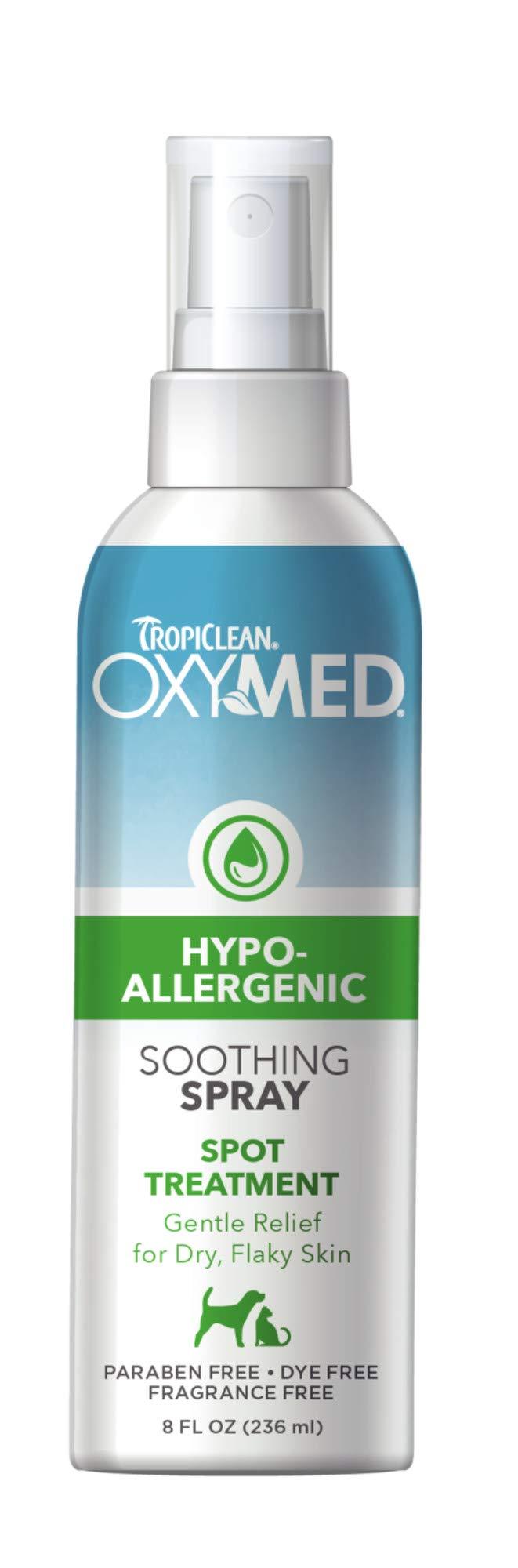[Australia] - TropiClean OxyMed Hypoallergenic Solutions for Pets, Made in USA Hypoallergenic Anti Itch 8 oz 
