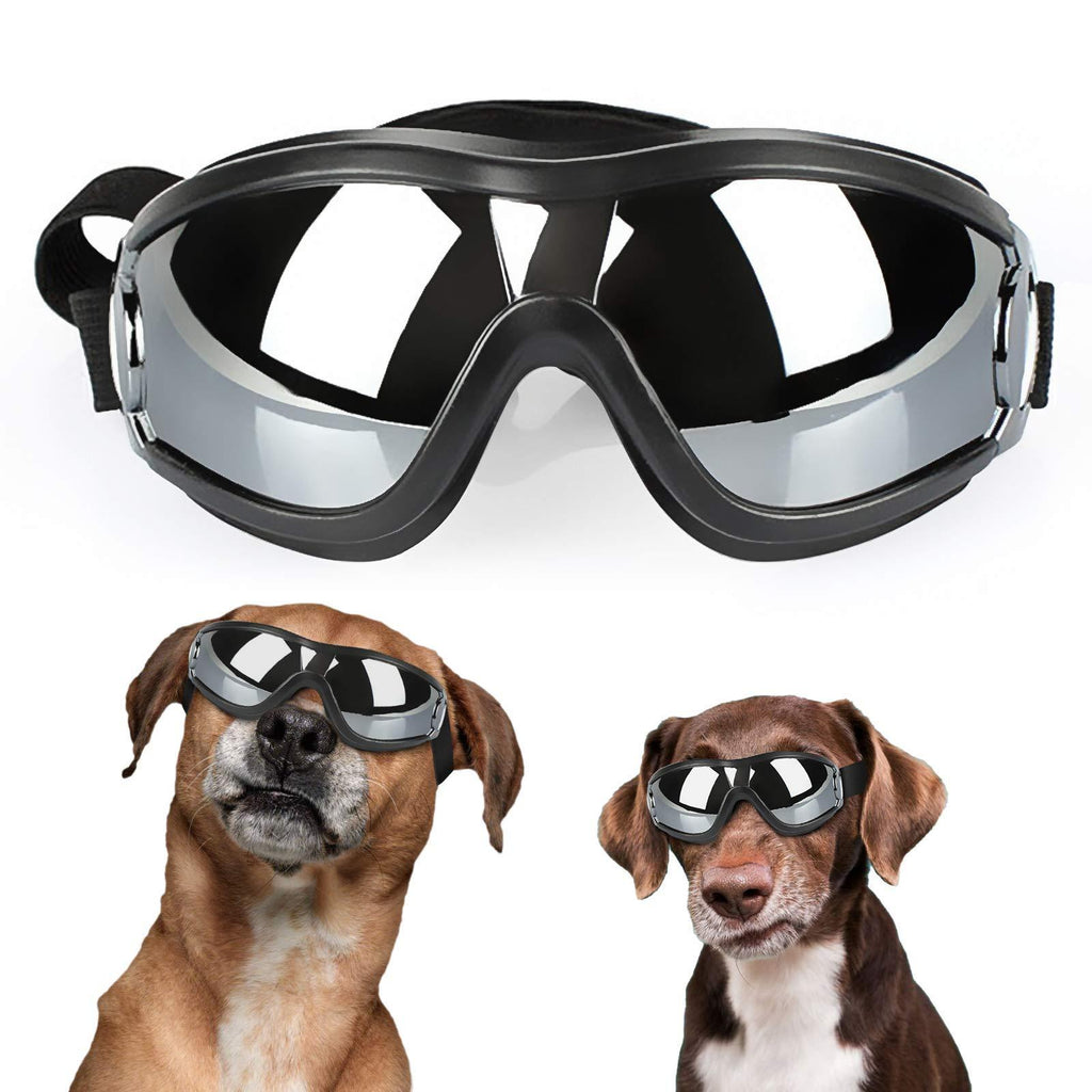 UNITRIP Pet Dog UV Sunglasses Goggles Waterproof Windproof Dog Glasses Dog Eye Protection for Medium Large Dogs - PawsPlanet Australia