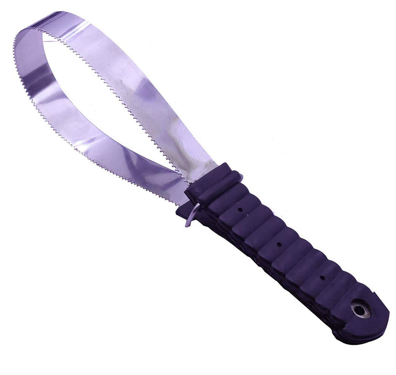 NRTFE Shedding Blade Horse Brush Scraper Stainless Steel Shed Blade for Dogs one loop - PawsPlanet Australia