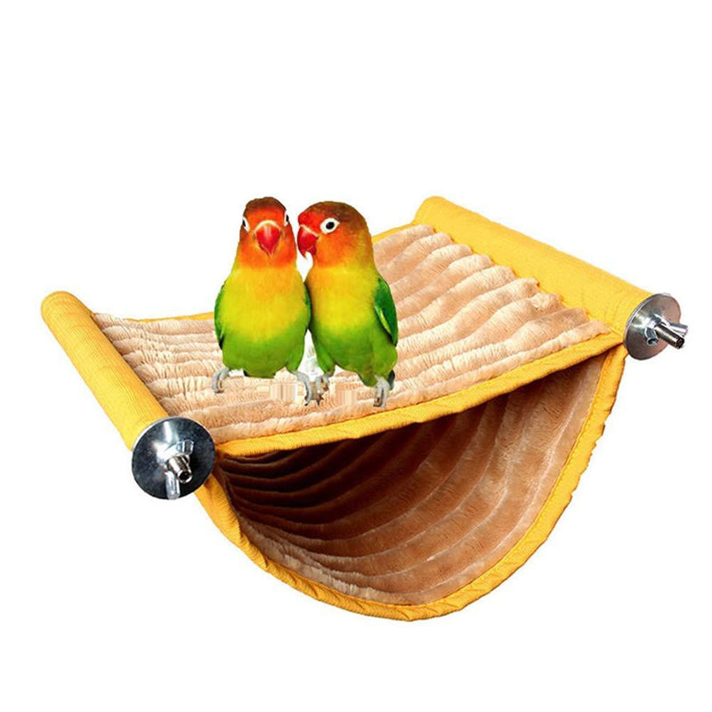 [Australia] - Bird Nest House Hanging Hammock Bed Toy for Pet Parrot Budgie Parakeet Cockatiel Conure Cockatoo African Grey Amazon Lovebird Finch Canary Hamster Rat Gerbils Chinchilla Guinea Pig Cage Perch L 
