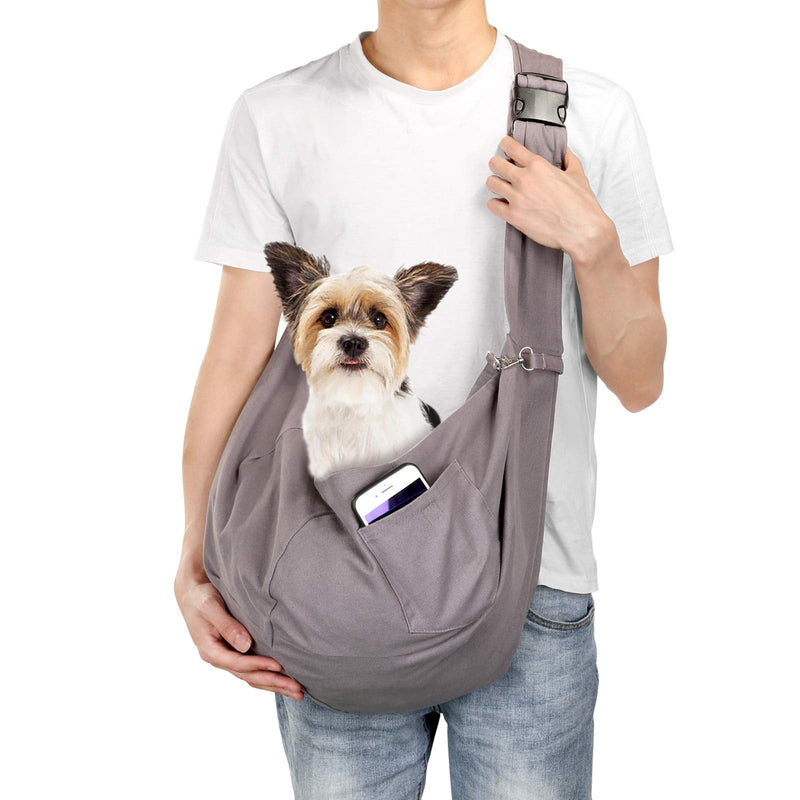 OWNPETS Pet Sling Carrier, Pet Sling Carrier Bag Safe,Fit 10~15lb Cats&Dogs, Comfortable, Adjustable, Perfect for Daily Walk, Outdoor Activity and Weekend Adventure - PawsPlanet Australia