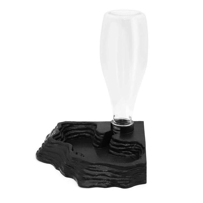 SLSON Reptile Water Feeder Automatic Water Dispenser Waterer 13.5Oz Feeding Accessories for Turtle Bearded Dragons Lizards Geckos for Terrarium Tank - PawsPlanet Australia