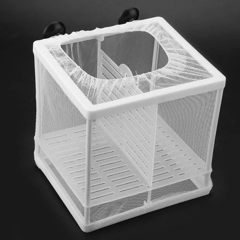 Fish Incubator Mesh Box Fish Tank Isolation Box Fish Breeder Net Fry Hatchery Incubator with Suction Cup Isolation Board - PawsPlanet Australia