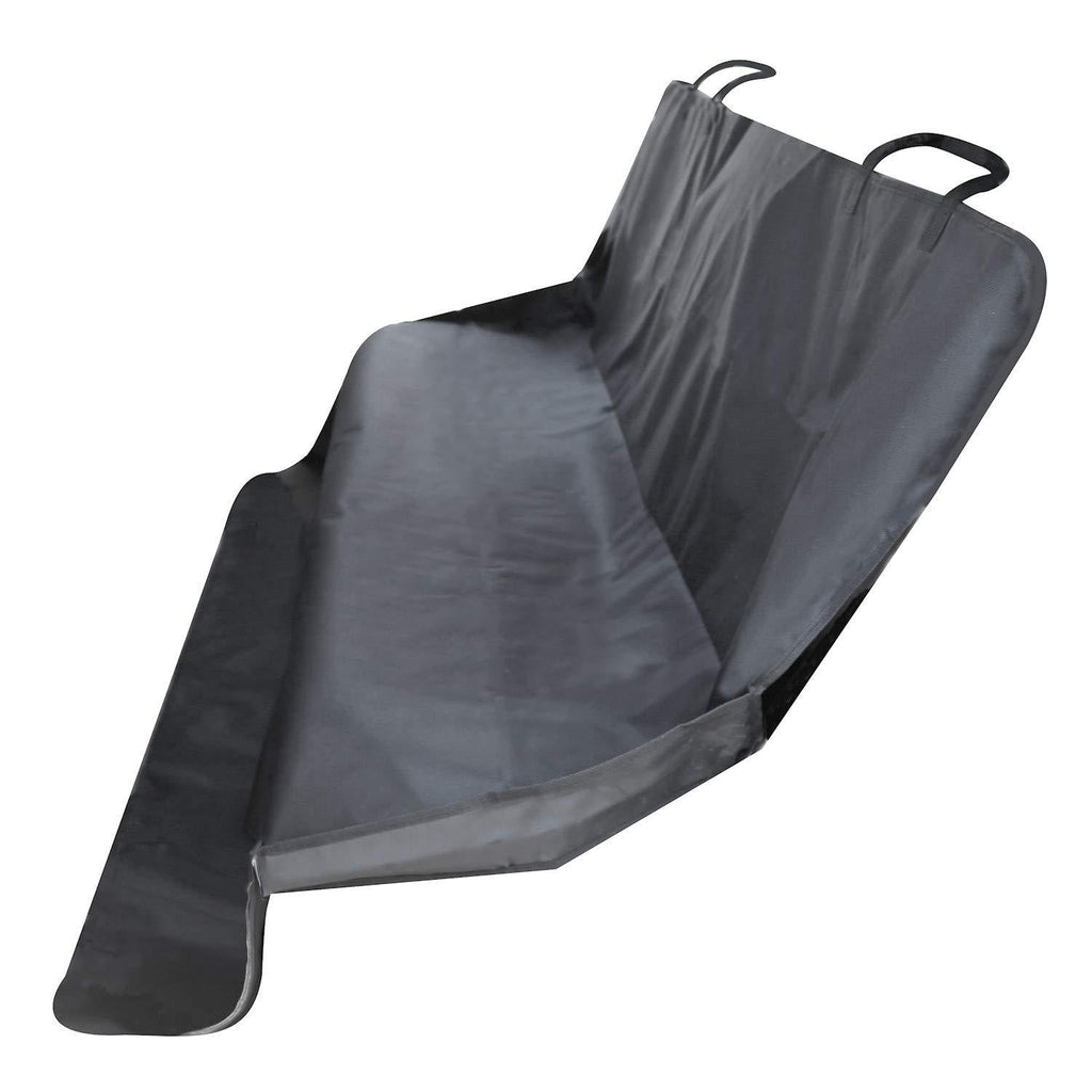 [Australia] - Pawriffic Dog Hammock Pet Car Seat Cover - Pet Mat Protects Vehicle from Dirt, Mud, Water and Scratches - Black 
