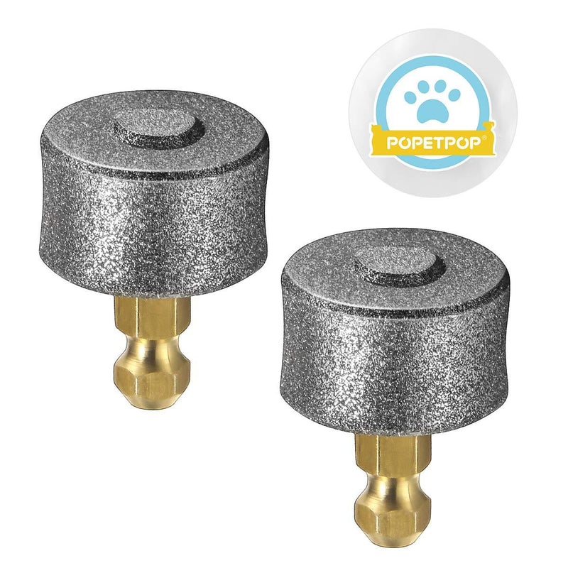 [Australia] - 2-Pack Nail Grinder Replacement-Dog Nail Grinder Replacement Tips-Professional Spare Grinding Head for Dog Electric Claw Nail Grooming Tool 