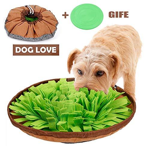 [Australia] - CPOPBOY Snuffle Mat，Dog Snuffle Mat，Nosework for Dogs Large Small Pet Treat Interactive Puzzle Dispenser Toys Green 