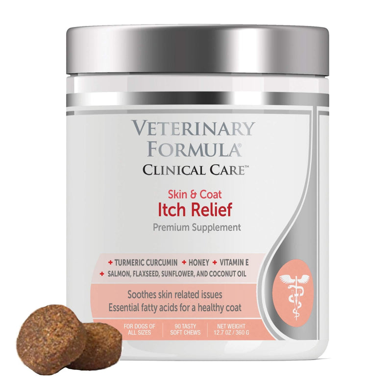 Veterinary Formula Clinical Care, Dog Supplements, 90 Count Itch Relief - PawsPlanet Australia
