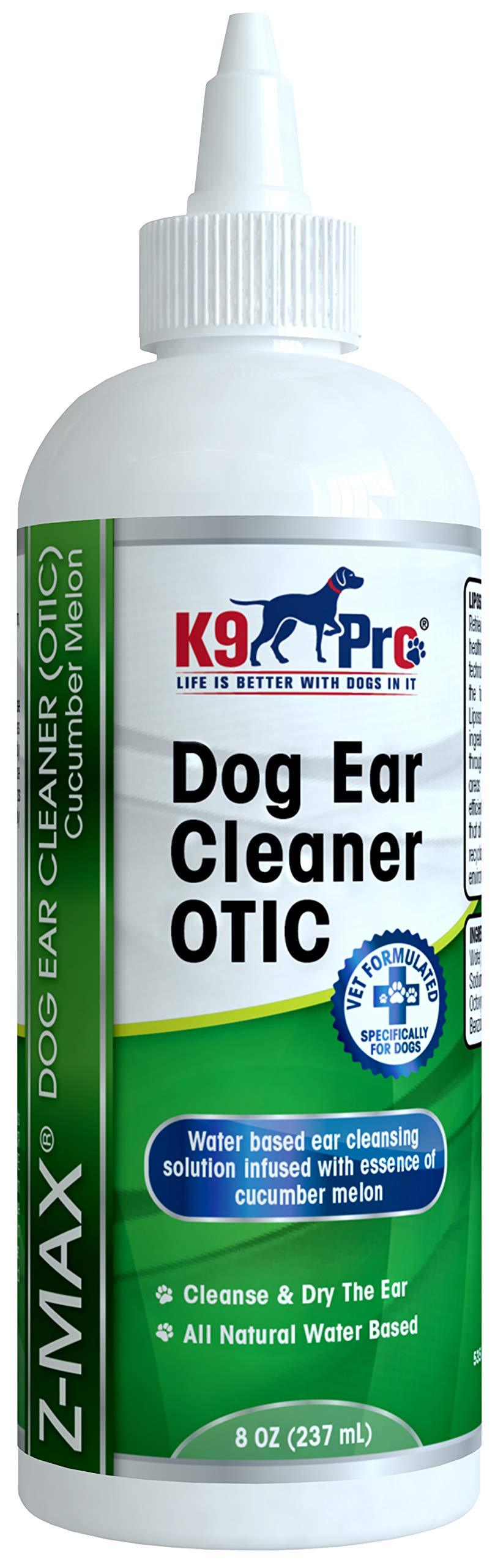 K9 Pro Dog Ear Cleaner - Infection Treatment Advanced OTIC Ear Wash for Dogs - Solution for Dogs Itching Head Shaking Discharge Smelly Ears - PawsPlanet Australia