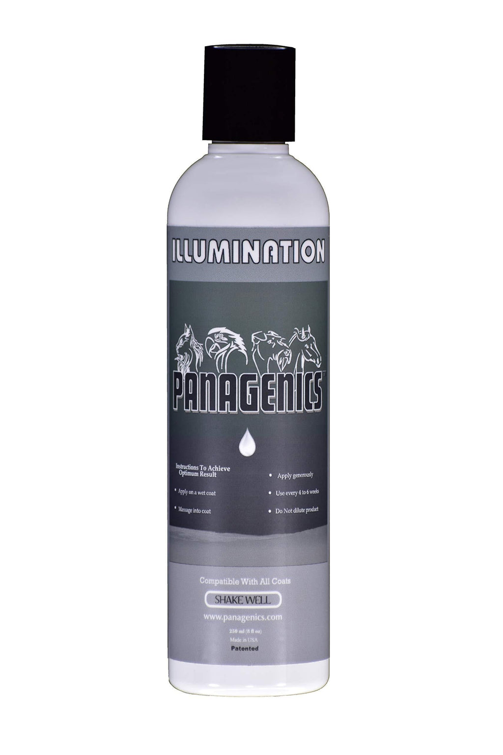 [Australia] - Panagenics | Illumination Treatment for Pets - Removes Organic deposits, Dirt, Minerals, and Unnatural Oils - 8 Ounce 