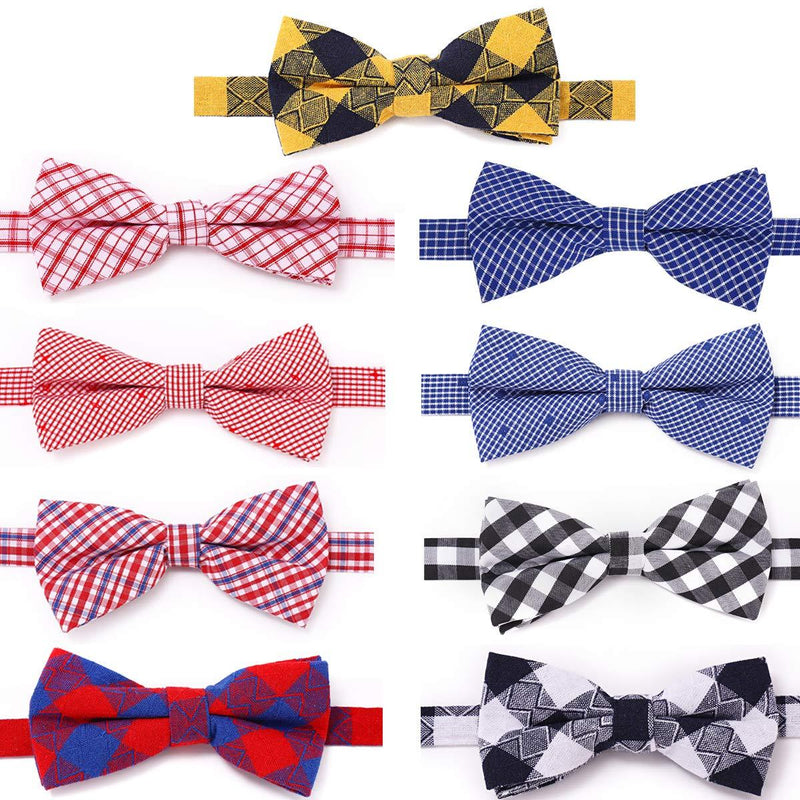 [Australia] - Freewindo Dog Bow Ties, 9pcs Adjustable Cat Bow Ties, Dog Bowties for Small Medium Large Dogs and Adult Cats 