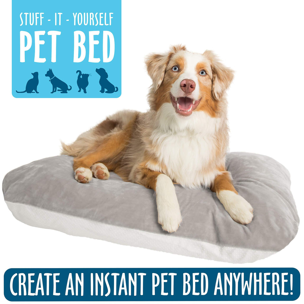 [Australia] - Stuff It Yourself Pet Bed, 20 Inch x 30 Inch Grey 