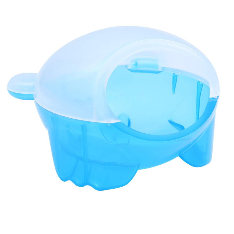 [Australia] - POPETPOP Hamster House-Small Animal Plastic Hamster Bathroom Bath Sand Room Sauna Toilet Bathtub for Mouse, Syrian Hamster,Chinchilla, Rat, Gerbil and Dwarf Hamster 