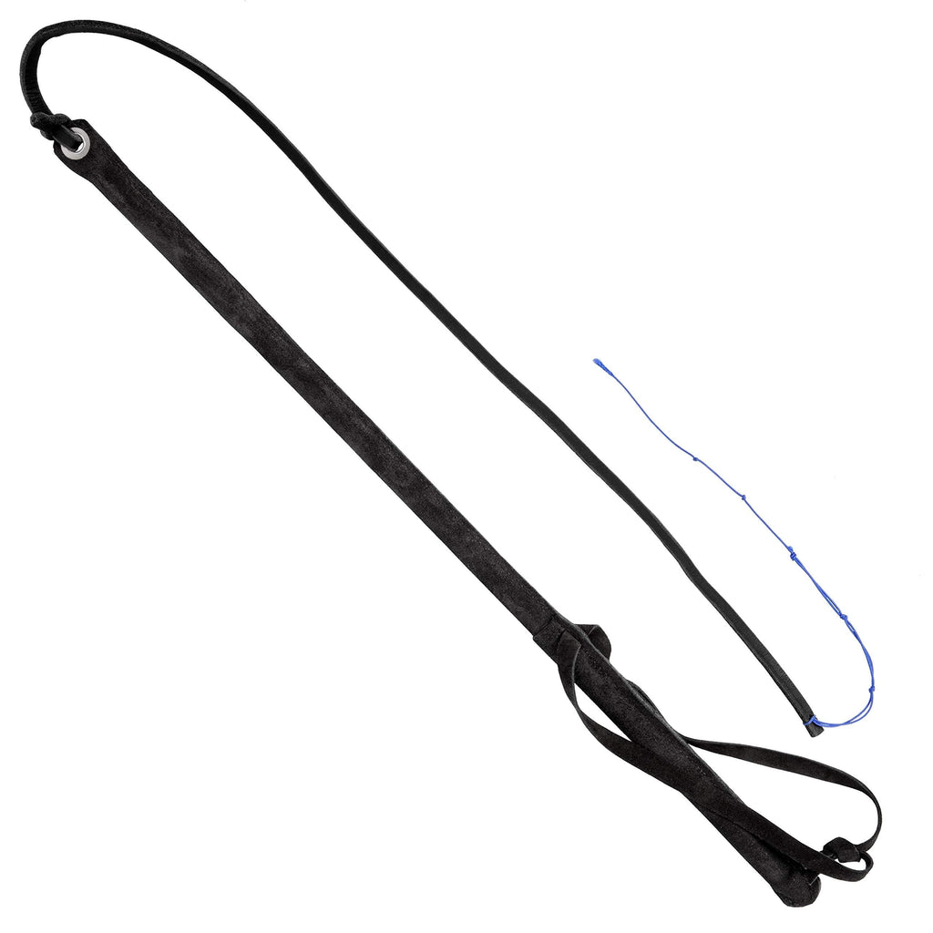 DINGO GEAR Gunshot Whip for Dog Training, Full Black, IPO Tip of Links S02626 Gunshot whip full black - PawsPlanet Australia