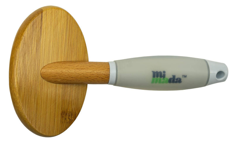 [Australia] - Mimada Bamboo Slicker Brush with Comfort Gel Handle 