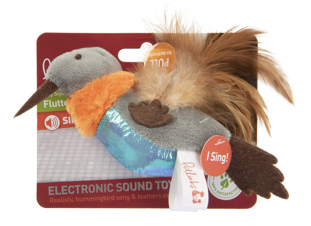 [Australia] - Petlinks Electronic Sound Cat Toy Flutter Singer 