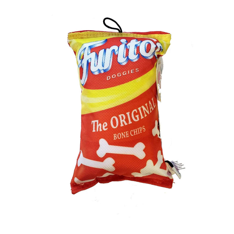 SPOT Fun Food Furitos Chips 8" Dog Toy - PawsPlanet Australia