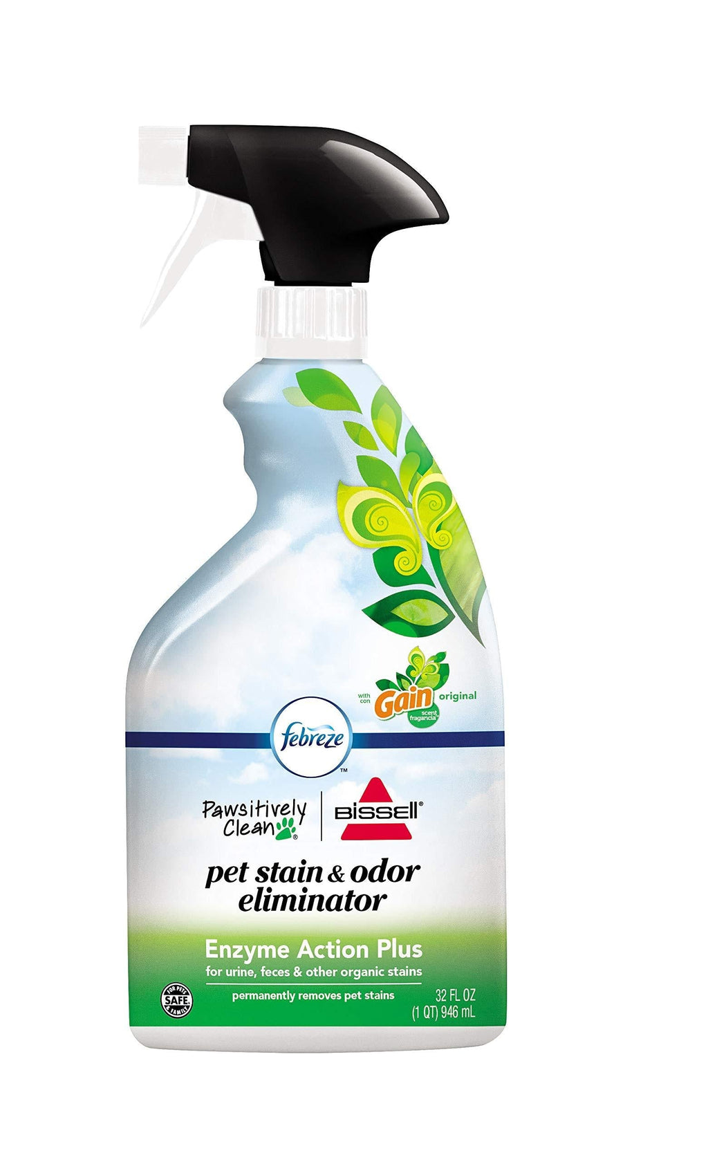 [Australia] - Bissell Pawsitively Clean with Gain & Febreze Pet Stain & Odor Eliminator 32 FZ 