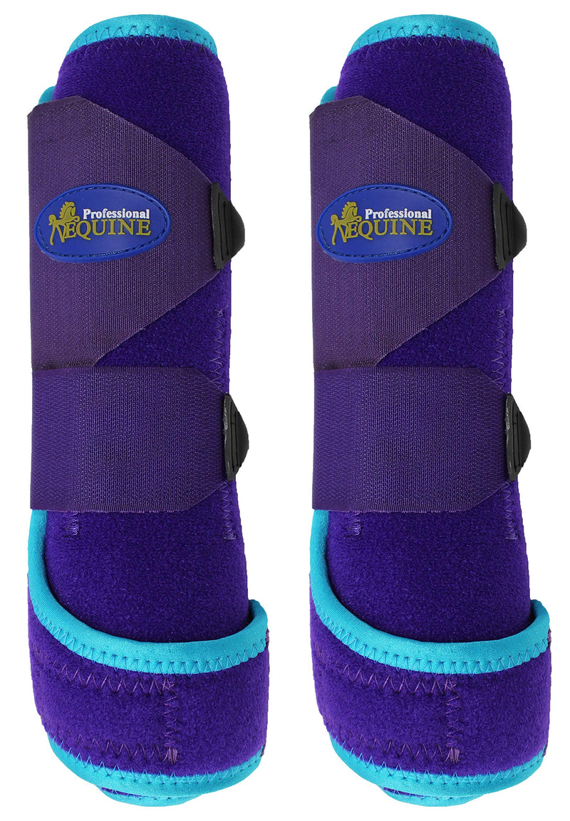 [Australia] - Professional Equine Horse Medium Sports Medicine Splint Boots 4125A 