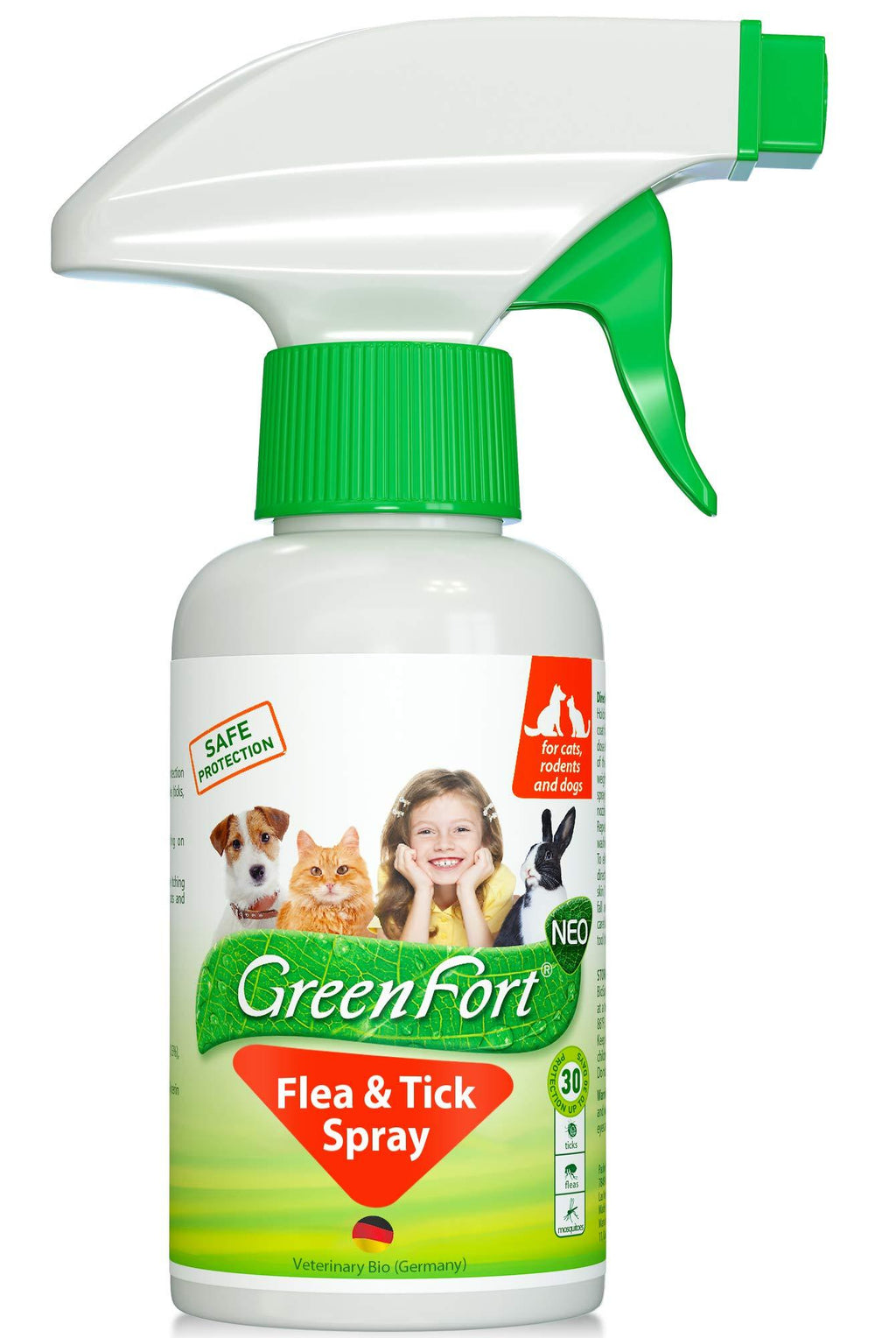 All Natural Flea Tick Home Spray for Dogs and Cats - Gentle Repellent and Safe Control - Recommended Flea Prevention for Pets - PawsPlanet Australia
