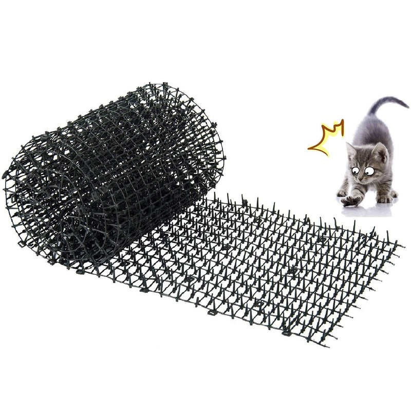 MOSTAR Cat Scat Mat (6.5 ft) Anti-Cat and Pest Plastic Prickle Strip Network Digging Stopper Keep Cat/Dog Away 78'' 11'' - PawsPlanet Australia