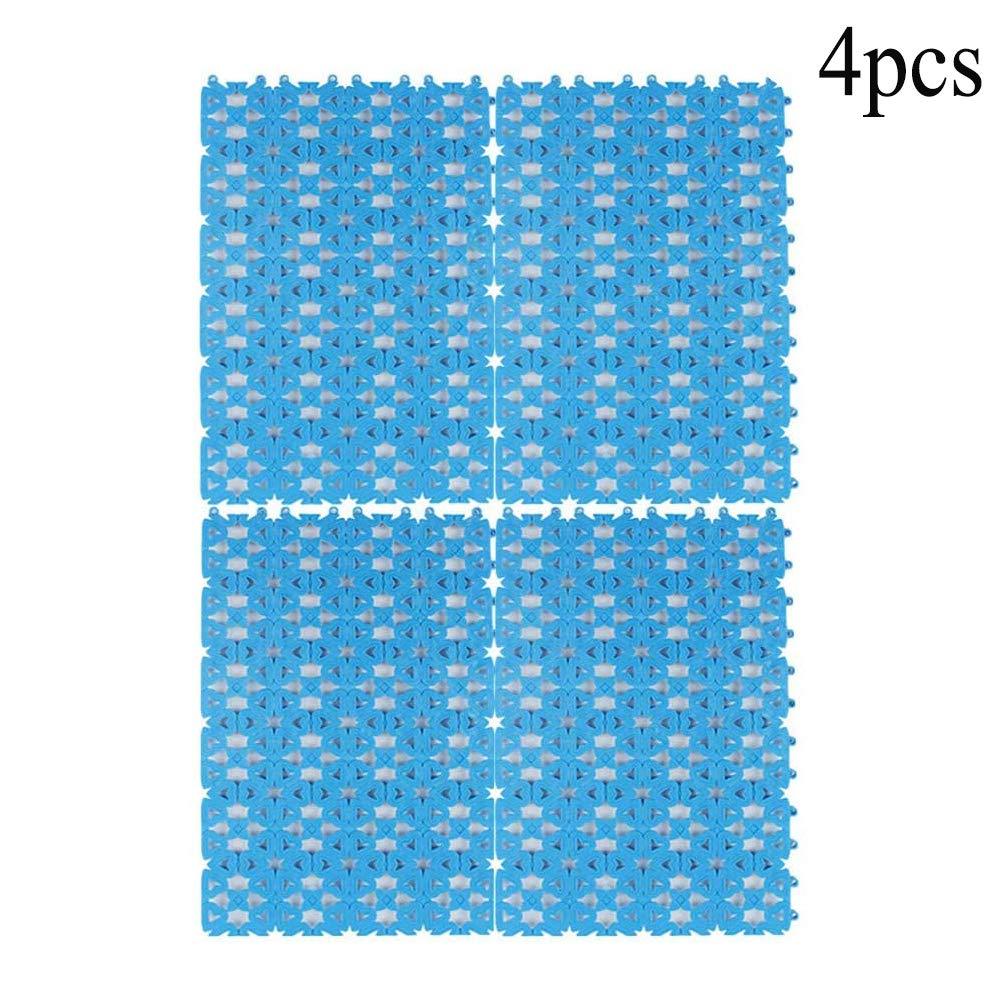 [Australia] - Rabbit Cage Mat Floor Plastic Mats Feet Pads for Pet Cats Dogs Bunny Hamster Rat Chinchilla Guinea Pig (4 Pack) 