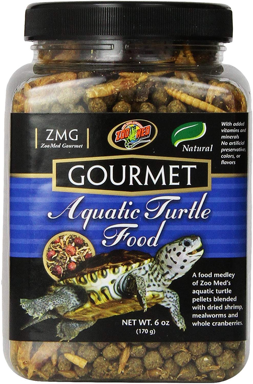 [Australia] - Zoo Med Gourmet Aquatic Turtle Food 6 oz - Pack of 3 