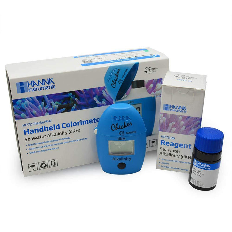 Hanna Marine Alkalinity Checker HC - HI772 Alkalinity Checker with Extra Reagent - PawsPlanet Australia