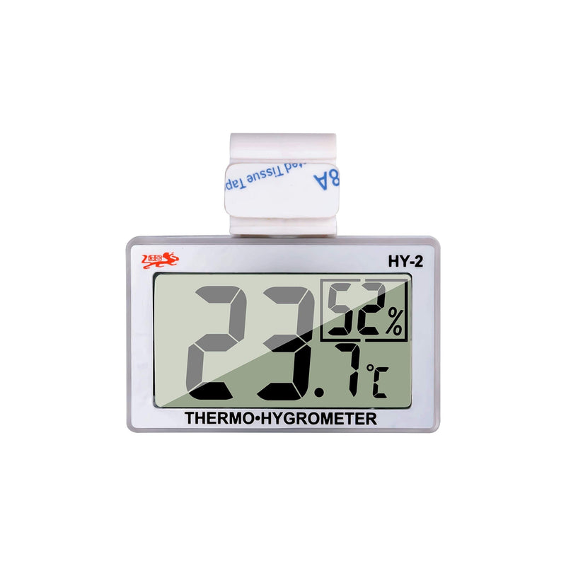 [Australia] - Reptile Thermometer Humidity and Temperature Sensor Gauges Reptile Digital Thermometer Digital Reptile Tank Thermometer Hygrometer with Hook and Velcro Ideal for Reptile Tanks, Terrariums, Vivariums 