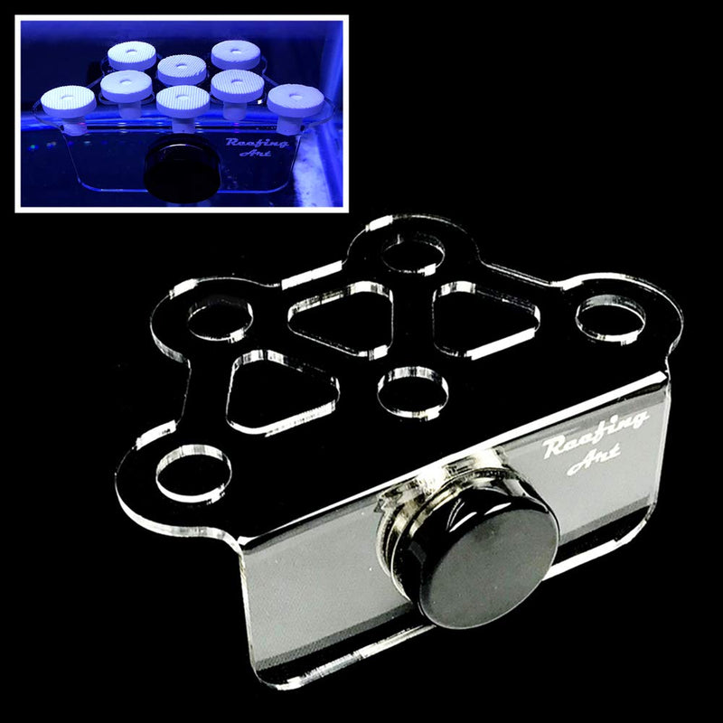 Reefing Art 8 Plugs Coral Frag Rack (Set of One) Set of One - PawsPlanet Australia