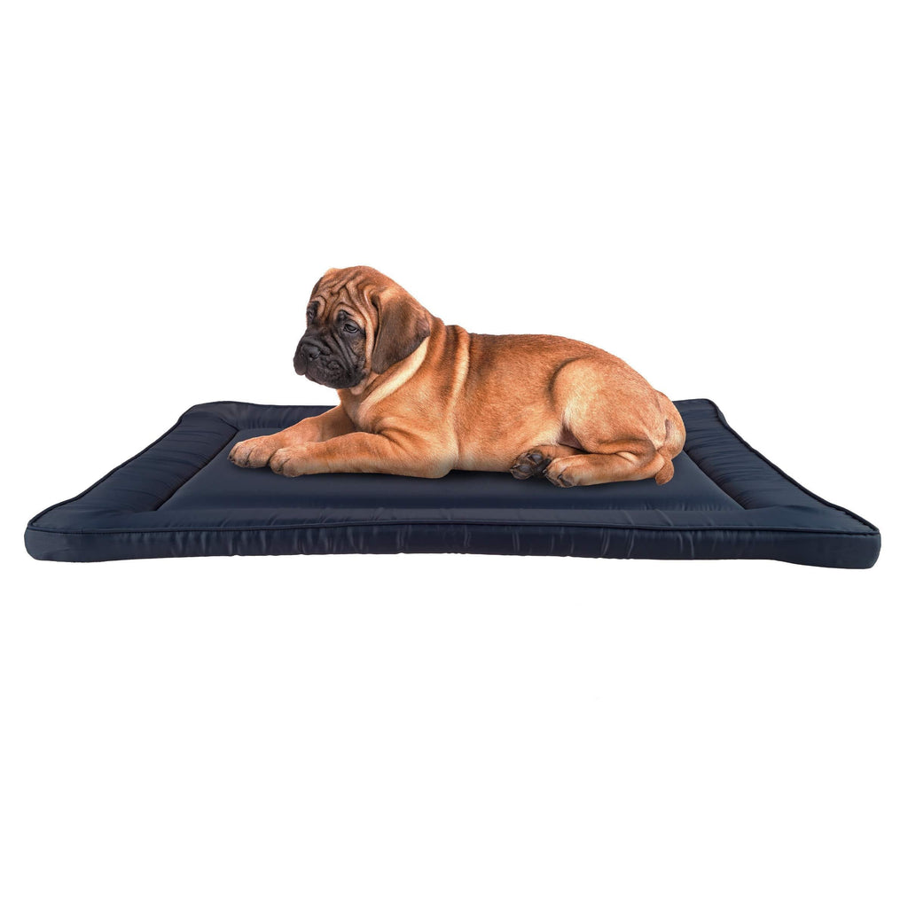 [Australia] - Waterproof Dog Crate Pad Navy 34x21 