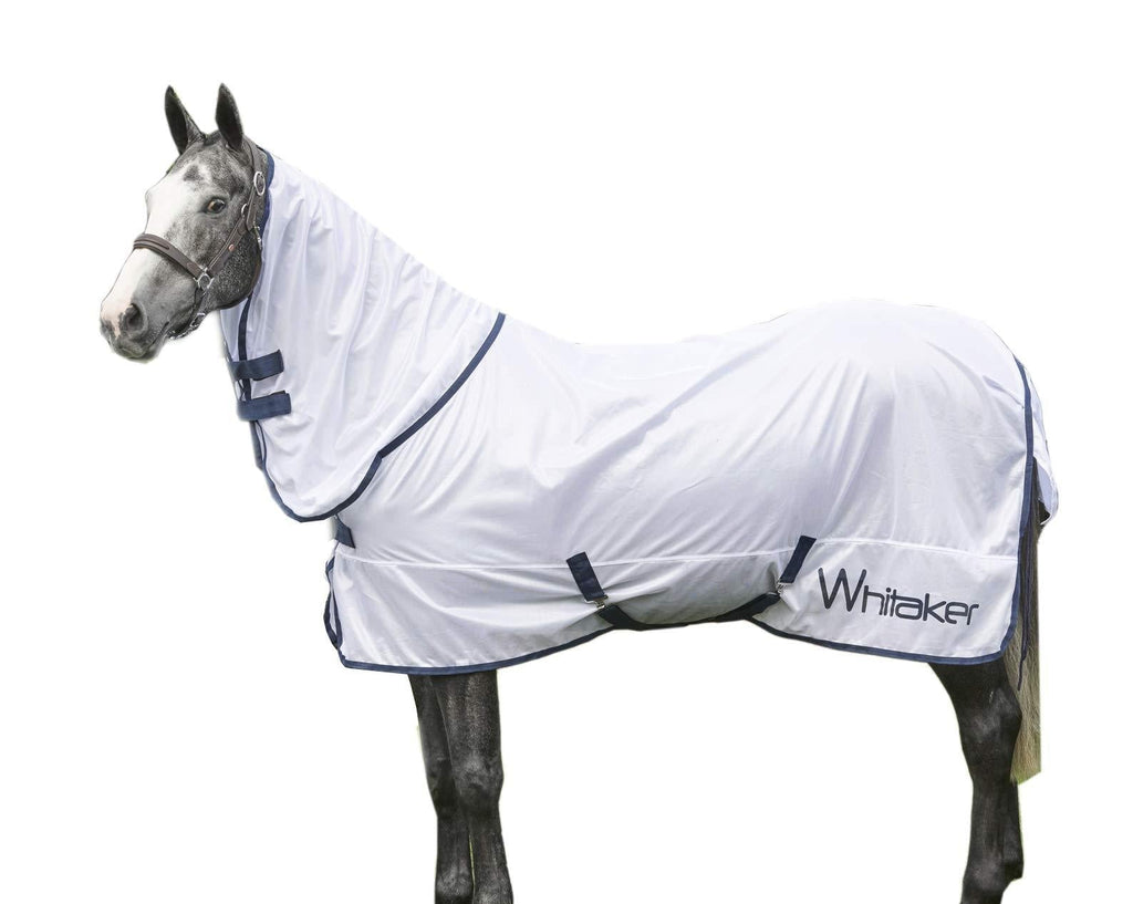 John Whitaker Farnhill Roll up Fly Rug White XL - PawsPlanet Australia