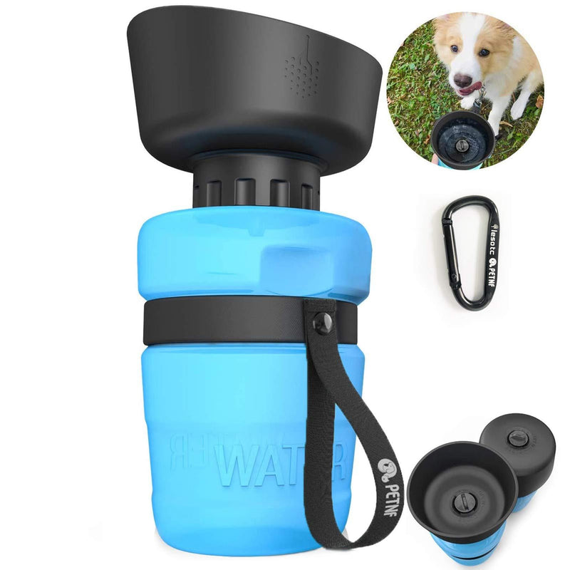 Pet Water Bottle for Dogs,Dog Water Bottle Foldable,Dog Travel Water Bottle,Dog Water Dispenser,Portable Dog Water Bottle for Walking Hiking Beach,Lightweight & Convenient for Travel,BPA Free,18 OZ - PawsPlanet Australia
